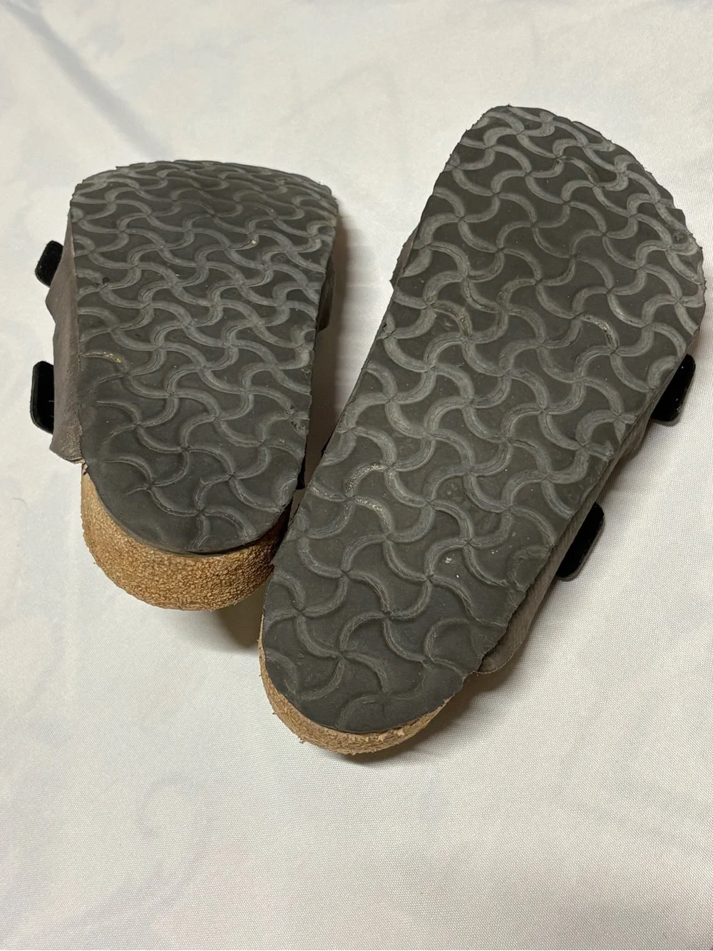 Birkenstock Kids Double Buckle Sandals in Brown